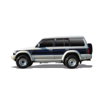 PAJERO II Canvas Top (V2_W, V4_W) (з 12.1990 до 04.2000)  
