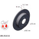 Спортивный задний тормозной диск с перфорацией 302х10 285353252 Otto Zimmermann Sport Z