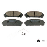 Передние тормозные колодки 264481752 Otto Zimmermann
