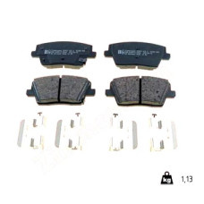 22865.165.2 Zimmermann Задние тормозные колодки на HYUNDAI i30 (PDE, PD, PDEN) с двигателем 2.0 N 206 кВт (280 л.с.)