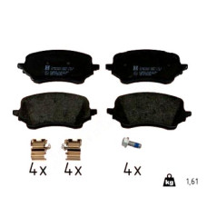 26271.175.2 Zimmermann Передние тормозные колодки на FORD PUMA (J2K, CF7) с двигателем 1.0 Flexifuel