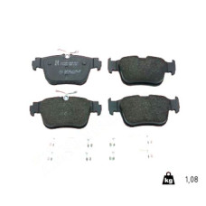 26206.160.2 Zimmermann Задние тормозные колодки на VW GOLF VIII (CD1) с двигателем 1.5 TSI 85 кВт (116 л.с.)