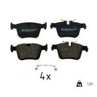 26609.160.2 Zimmermann Задние тормозные колодки на VOLVO C40 (539) с двигателем Recharge AWD