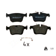 26609.160.2 Zimmermann Задние тормозные колодки на VOLVO C40 (539) с двигателем Recharge 185 кВт (252 л.с.)