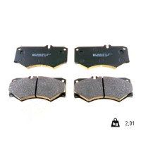 21056.180.1 Zimmermann Передние тормозные колодки на MERCEDES-BENZ G-CLASS (W463) с двигателем 500 GE (463.228)