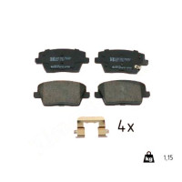 22876.165.2 Zimmermann Задние тормозные колодки на HYUNDAI KONA (OS) с двигателем 2.0 N