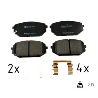 26731.195.2 Zimmermann Передние тормозные колодки на HYUNDAI TUCSON (NX4E, NX4A) с двигателем 2.0 MPI 110 кВт (150 л.с.)