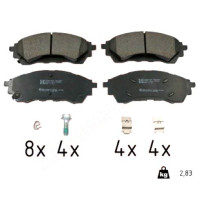 22688.190.2 Zimmermann Передние тормозные колодки на FORD JMC EVEREST с двигателем 2.0 GTDi