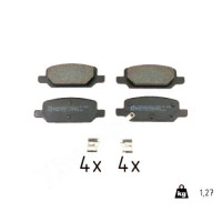 26277.155.2 Zimmermann Задние тормозные колодки на TESLA MODEL Y с двигателем Long Range