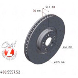 Спортивный передний тормозной диск с перфорацией 375х36 400555752 Otto Zimmermann Sport Z