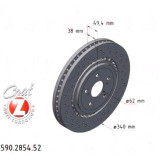 Спортивный передний тормозной диск с перфорацией 340х38 590285452 Otto Zimmermann Sport Z