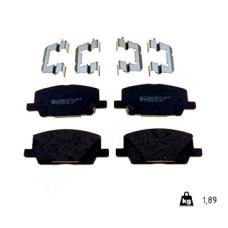 22311.190.2 Zimmermann Передние тормозные колодки на BUICK SGM ENCORE (SM3) с двигателем 15T