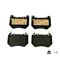 26443.175.1 Zimmermann Передние тормозные колодки на MERCEDES-BENZ E-CLASS (W214) с двигателем E 300 e (214.054)
