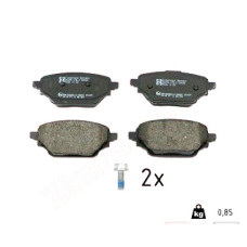 26654.170.3 Zimmermann Задние тормозные колодки на MERCEDES-BENZ T-CLASS МИНИВЭН (W420) с двигателем T 180 (420.863, 420.865)