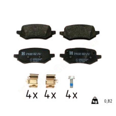 26273.145.2 Zimmermann Задние тормозные колодки на FORD PUMA (J2K, CF7) с двигателем 1.0 Flexifuel