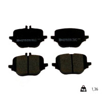 26374.165.1 Zimmermann Задние тормозные колодки на MERCEDES-BENZ BBDC E-CLASS (W214) с двигателем E 350 e L (214.154)