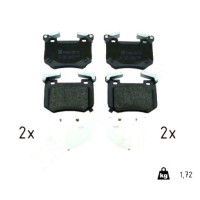 22873.160.1 Zimmermann Задние тормозные колодки на HYUNDAI GENESIS G70 (IK) с двигателем 3.3 T-GDi