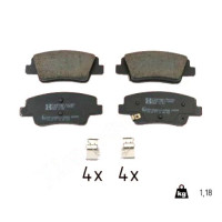 26543.155.2 Zimmermann Задние тормозные колодки на HYUNDAI GENESIS GV70 (JK1) с двигателем 2.5 AWD
