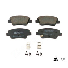 26543.155.2 Zimmermann Задние тормозные колодки на HYUNDAI IONIQ 6 (CE) с двигателем EV 4WD