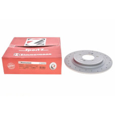 285.3533.52 Zimmermann Sport Z Спортивный задний тормозной диск с перфорацией 302x10 на HYUNDAI TUCSON (TL, TLE) с двигателем 1.6 CRDi 4WD 85 кВт (116 л.с.)