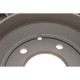 600323954 Zimmermann Black Z Спортивный задний левый тормозной диск с насечками 358x28