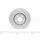 100124752 Zimmermann Sport Z Спортивный передний тормозной диск с перфорацией 288x25
