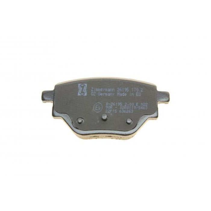 261951702 Zimmermann Задние тормозные колодки 261951702 Zimmermann Задние тормозные колодки