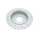 Спортивный задний тормозной диск с перфорацией 302х10 285353252 Otto Zimmermann Sport Z