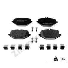 227231903 Zimmermann Задние тормозные колодки (для системы TRW)