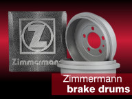 Гальмівні барабани й колодки Zimmermann: Coat Z, Kit Z і стоянкове гальмо