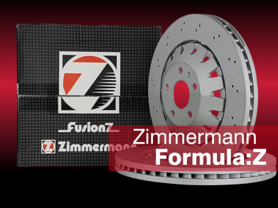 Тормозные диски Zimmermann Formula:Z - технология и стиль в мире скорости