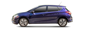 NISSAN PULSAR НАКЛОННАЯ ЗАДНЯЯ ЧАСТЬ (C13)