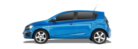 CHEVROLET AVEO / KALOS НАКЛОННАЯ ЗАДНЯЯ ЧАСТЬ (T250, T255)