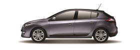 RENAULT MEGANE III НАКЛОННАЯ ЗАДНЯЯ ЧАСТЬ (BZ0/1_, B3_)