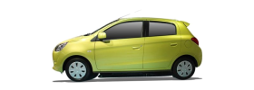 MITSUBISHI SPACE STAR НАКЛОННА ЗАДНЯ ЧАСТИНА (A0_A)