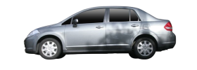 NISSAN TIIDA НАКЛОННАЯ ЗАДНЯЯ ЧАСТЬ (C11)