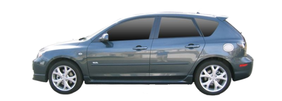 Гальмівні диски та колодки Zimmermann на MAZDA 3 BL (2008–2014)