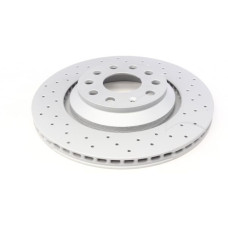 100.3309.52 Zimmermann Sport Z Спортивный задний тормозной диск с перфорацией 310x22 на VW PASSAT (3G2, CB2) с двигателем 1.4 TSI