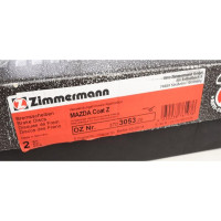 370.3053.20 Zimmermann Передний тормозной диск 280x25 на MAZDA 3 СЕДАН (BM_, BN_) с двигателем 1.5 D