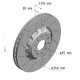 600.3262.70 Zimmermann Formula Z Передний тормозной диск 340x30 на VW PASSAT (3G2, CB2) с двигателем 1.4 TSI