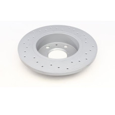 600.3222.52 Zimmermann Sport Z Спортивный задний тормозной диск с перфорацией 256x12 на VW JETTA III (1K2) с двигателем 2.0 FSI