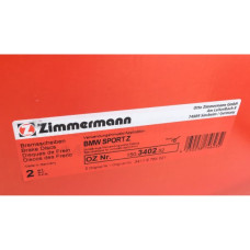 Спортивный передний тормозной диск с перфорацией 310x24 150340252 Otto Zimmermann Sport Z