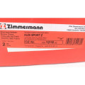 Спортивний передній гальмівний диск з перфорацією 288x25 Zimmermann Sport Z