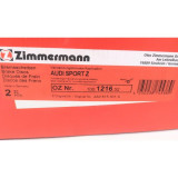 Спортивный передний тормозной диск с перфорацией 288x25 100121652 Otto Zimmermann Sport Z