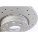600.3233.52 Zimmermann Sport Z Спортивный передний тормозной диск с перфорацией 280x22 на VW JETTA III (1K2) с двигателем 2.0 FSI