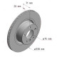 150.3495.20 Zimmermann Задний тормозной диск 330x20 на BMW X3 (F25) с двигателем xDrive 28 i