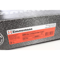 150.2920.20 Zimmermann Задній гальмівний диск 345x24 на BMW 3 Touring (F31) з двигуном 318 i