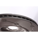 Спортивный задний тормозной диск с насечками 330x22,0 100335853 Otto Zimmermann Black Z