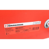 Спортивный задний тормозной диск с перфорацией 320x20 150345052 Otto Zimmermann Sport Z