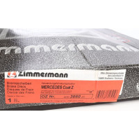 400.3660.20 Zimmermann Передній гальмівний диск 360x36 на MERCEDES-BENZ S-KLASSE КУПЕ (C216) з двигуном CL 600 (216.376)